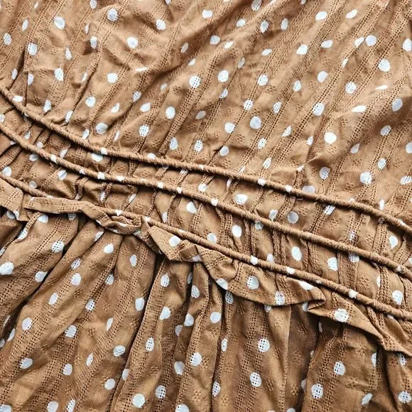 Maurices Polka Dot Smocked Dress - Picture 3 of 4